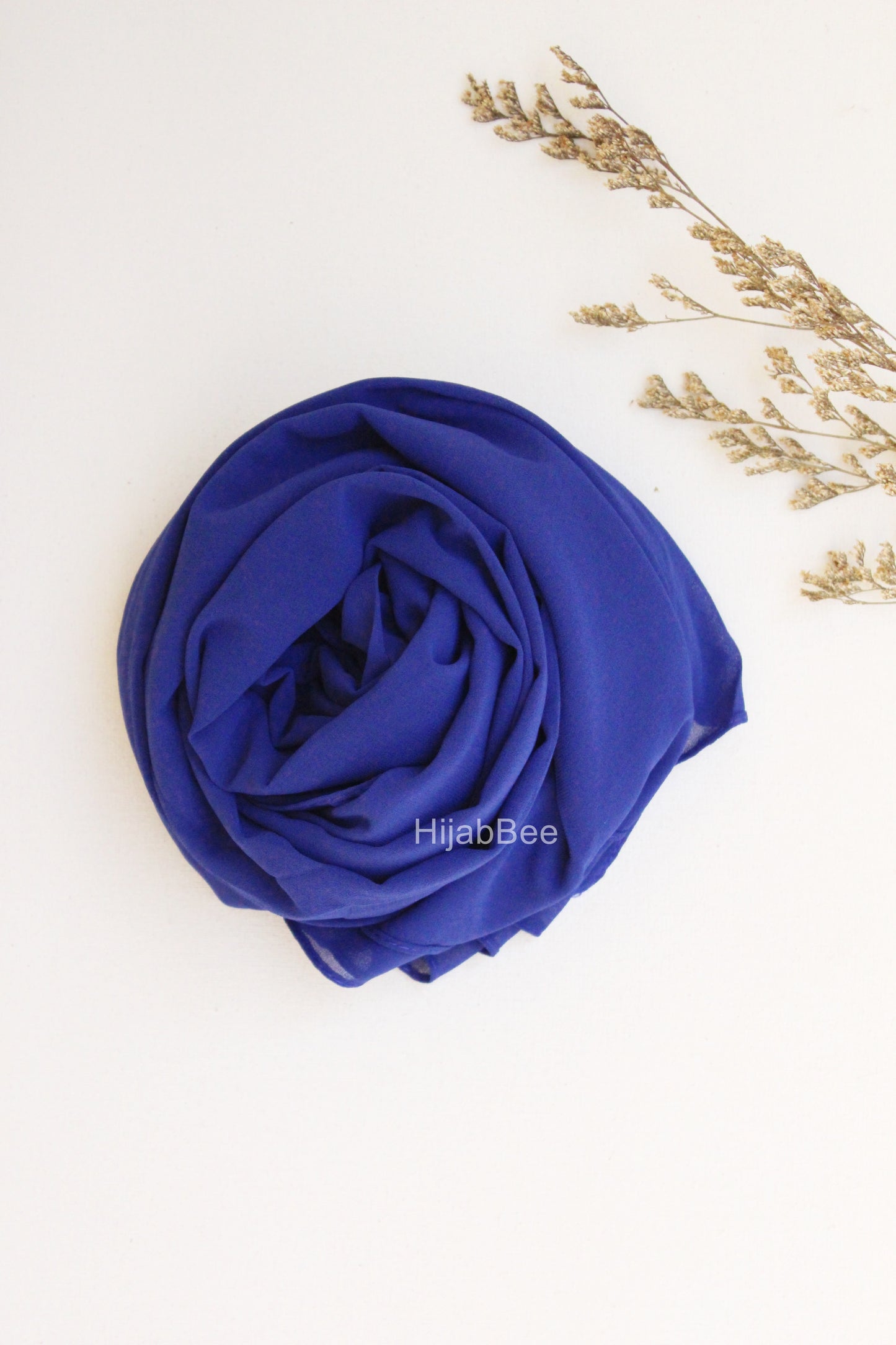 GEORGETTE - ROYAL BLUE