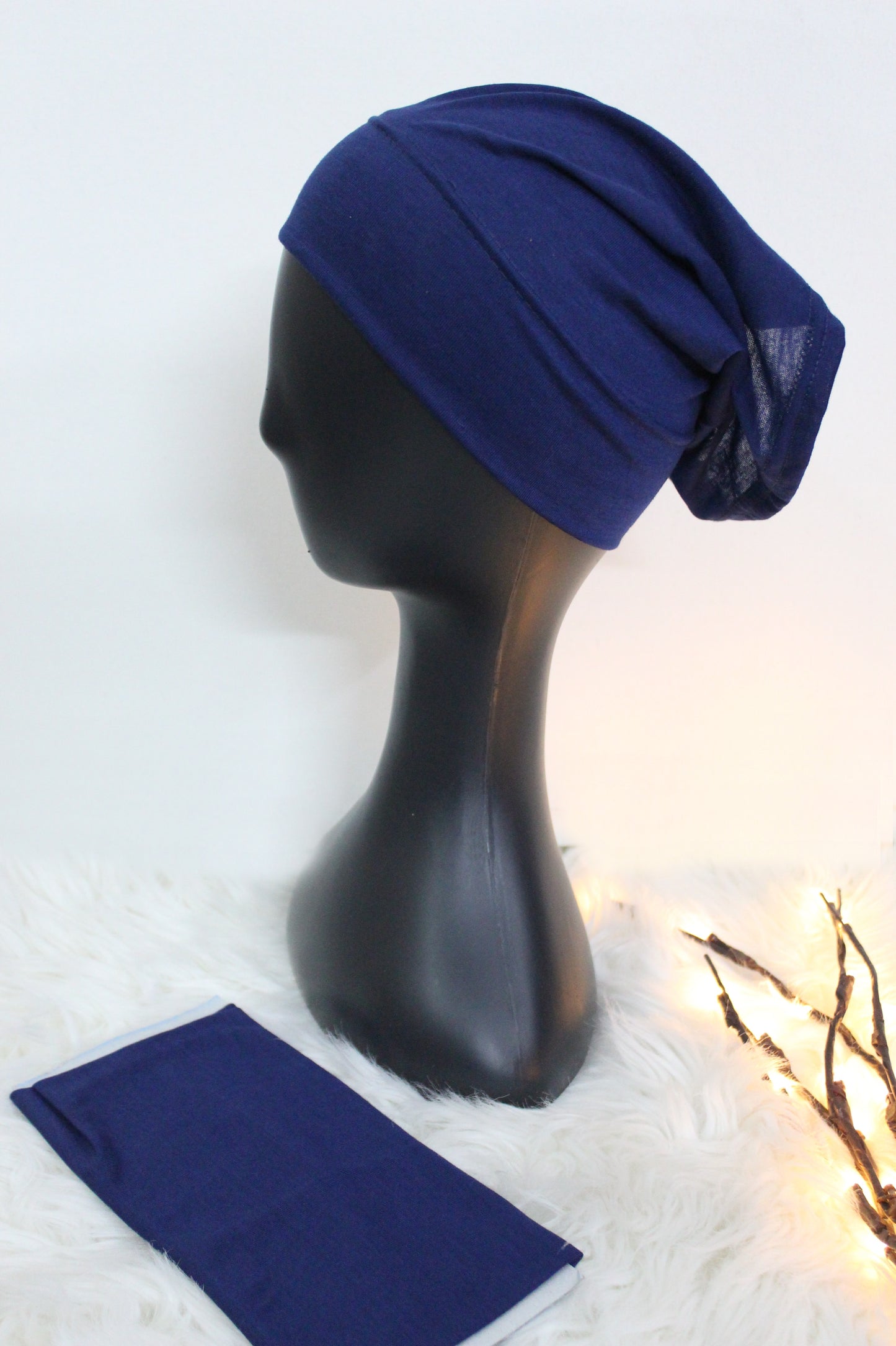 TUBE CAP - NAVY BLUE