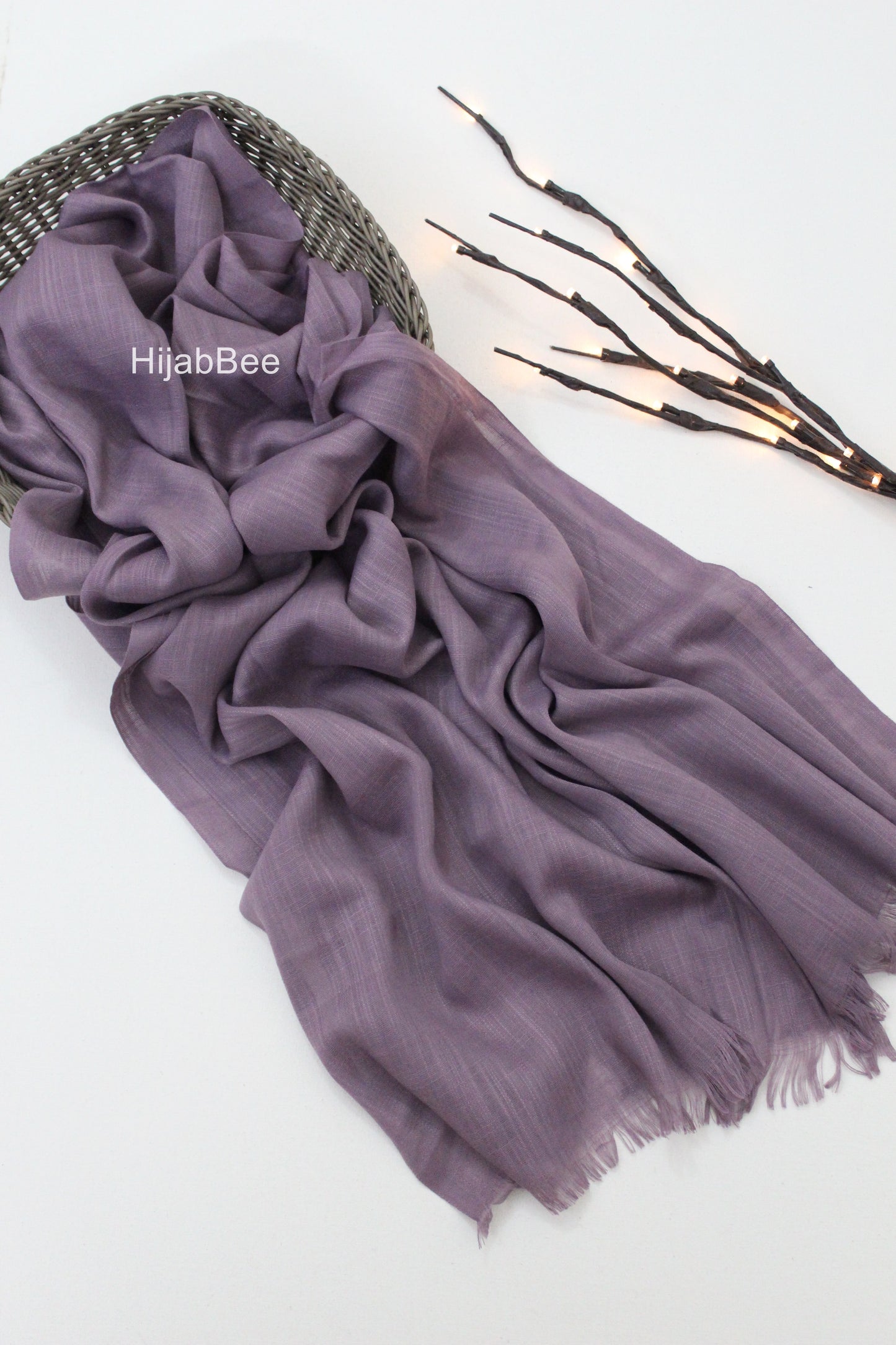 TURKISH LAWN (MEDIUM) - DUSTY PURPLE